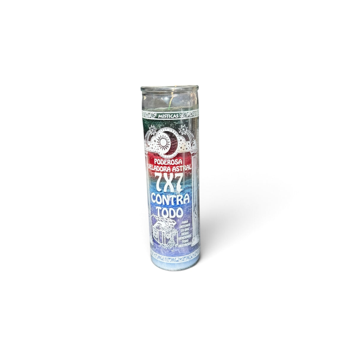 “Poderosa Veladora Astral 7x7 Contra Todo” Candle