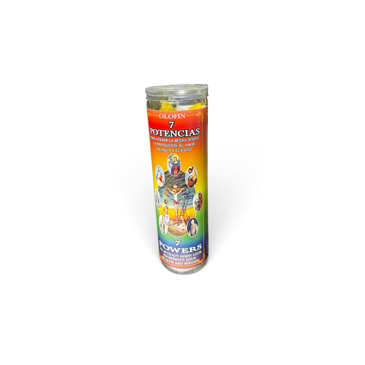 “7 Potencias 7 Powers” PREPARED Candle