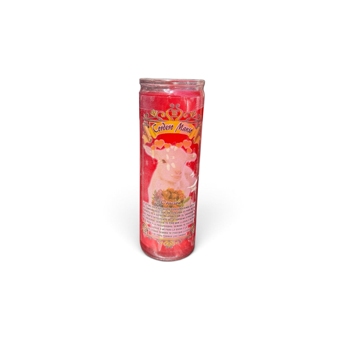 “Cordero Manso” PREPARED Candle