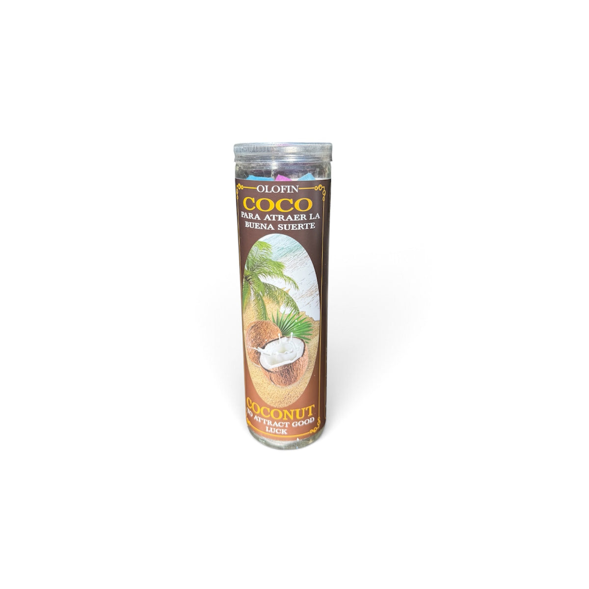 “Coco Coconut To Attract Good luck” PREPARED Candle