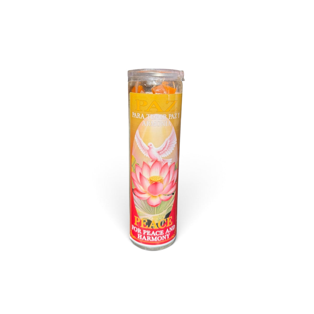“Paz Peace For Peace and Harmony” PREPARED Candle