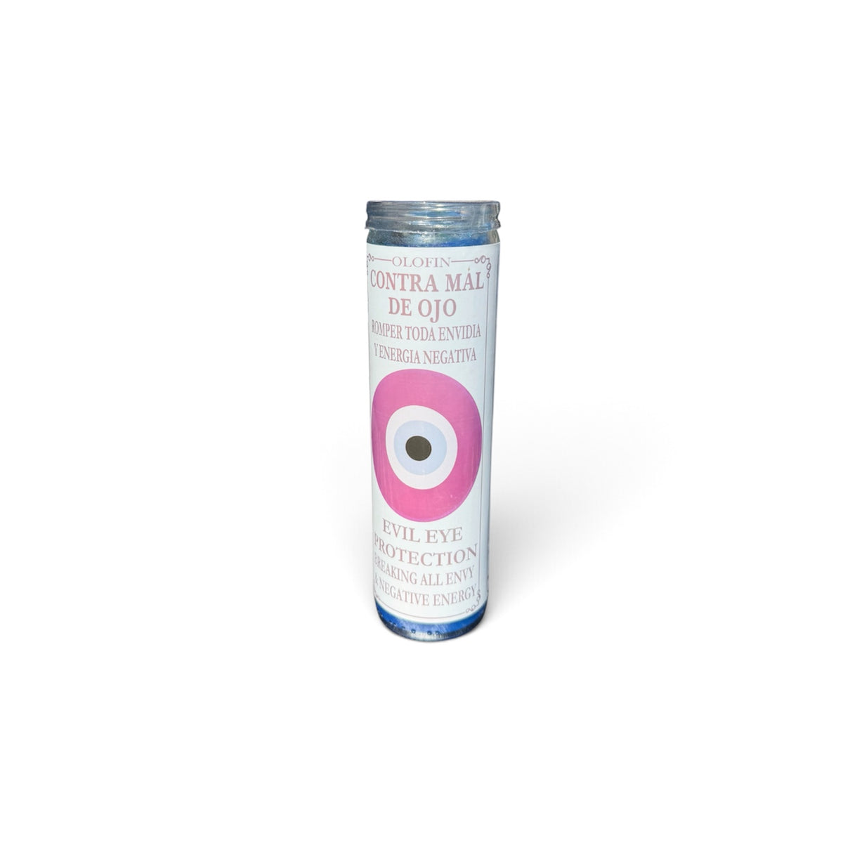 “Contra Mal De Ojo Evil Eye Protection” PREPARED Candle