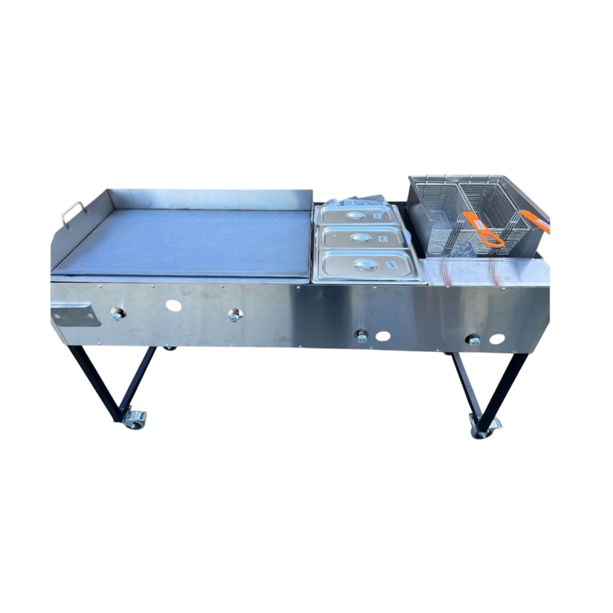 Plancha Fryer Combo 36"