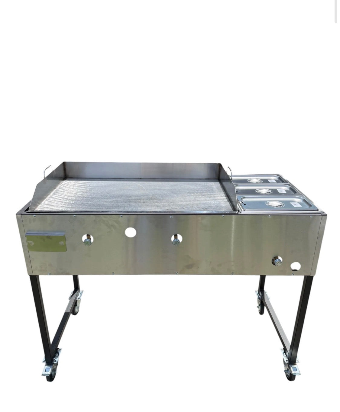 36x20" Steel Catering Cart (La Popular)