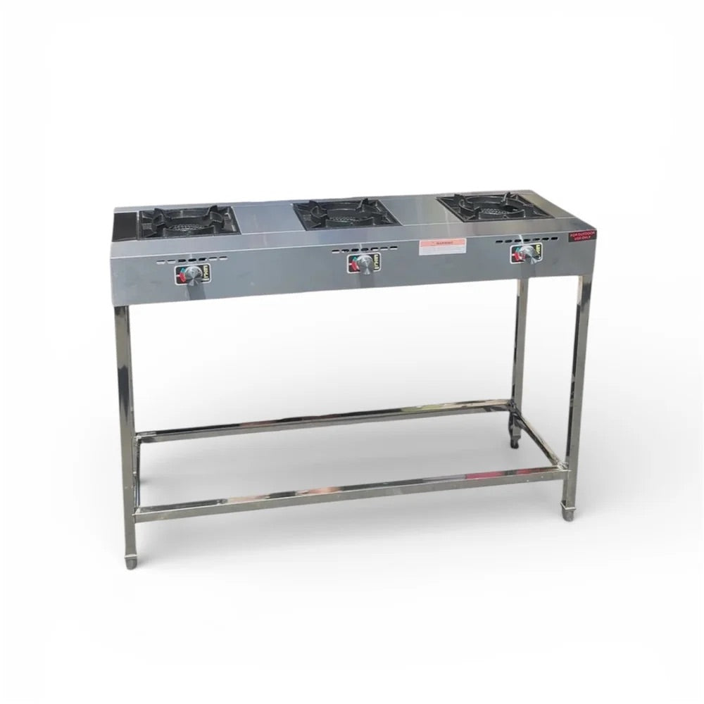 3 Burner Stove Stainless Steel