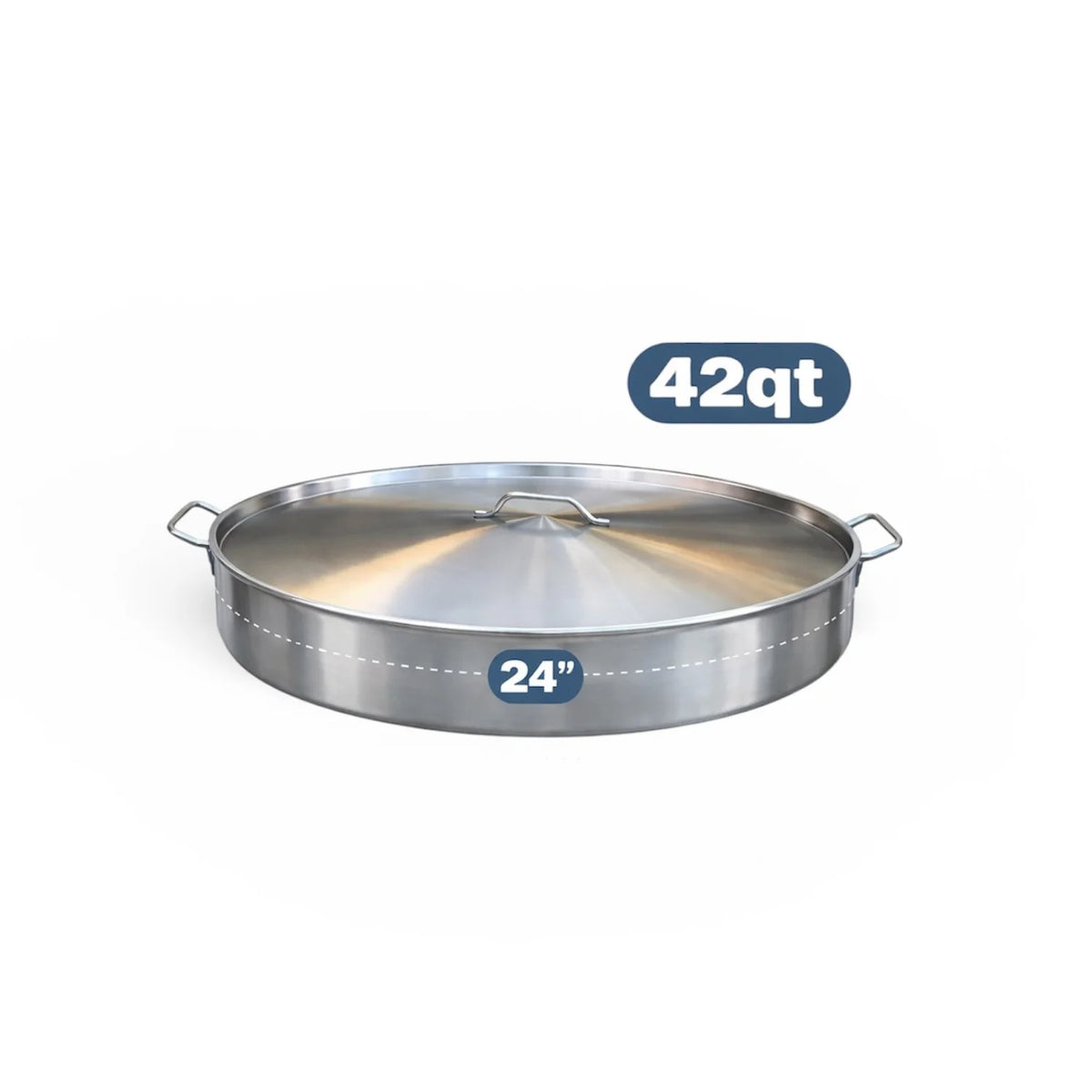 Heavy Duty Low Pot 24"